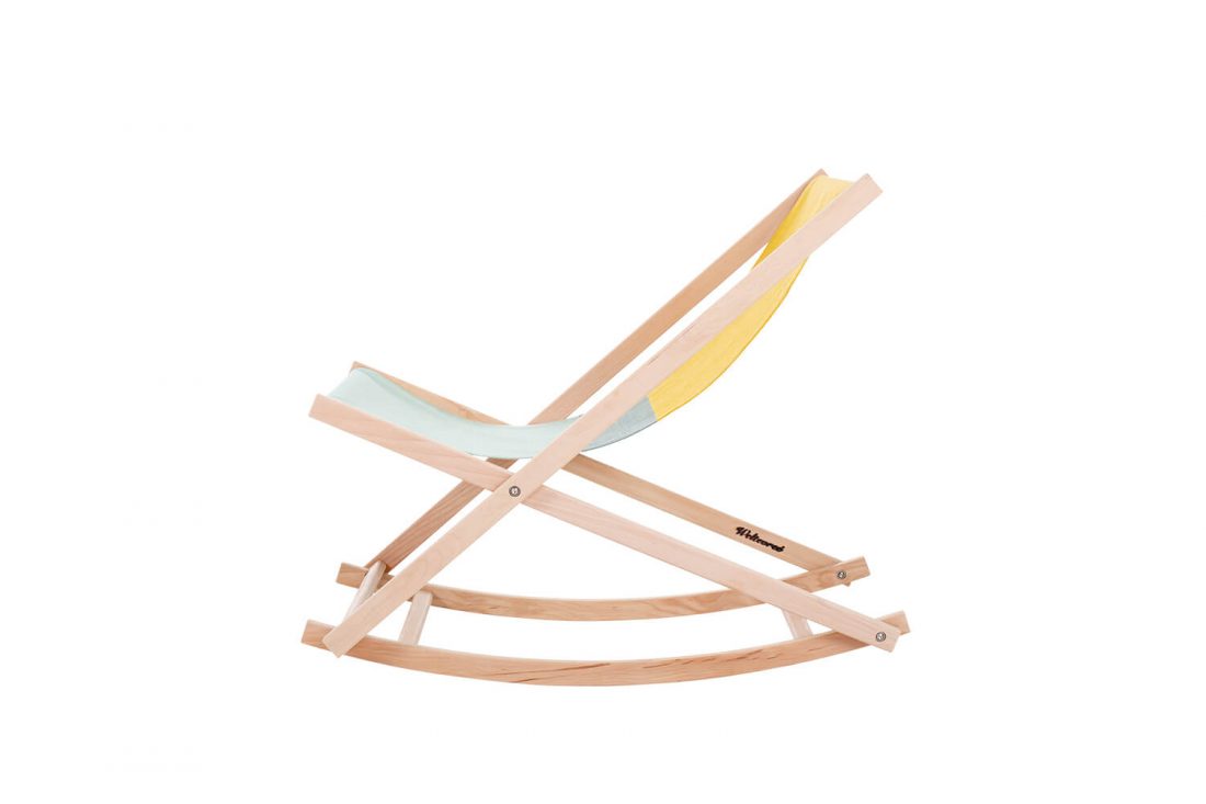 Beach Rocker Rood
