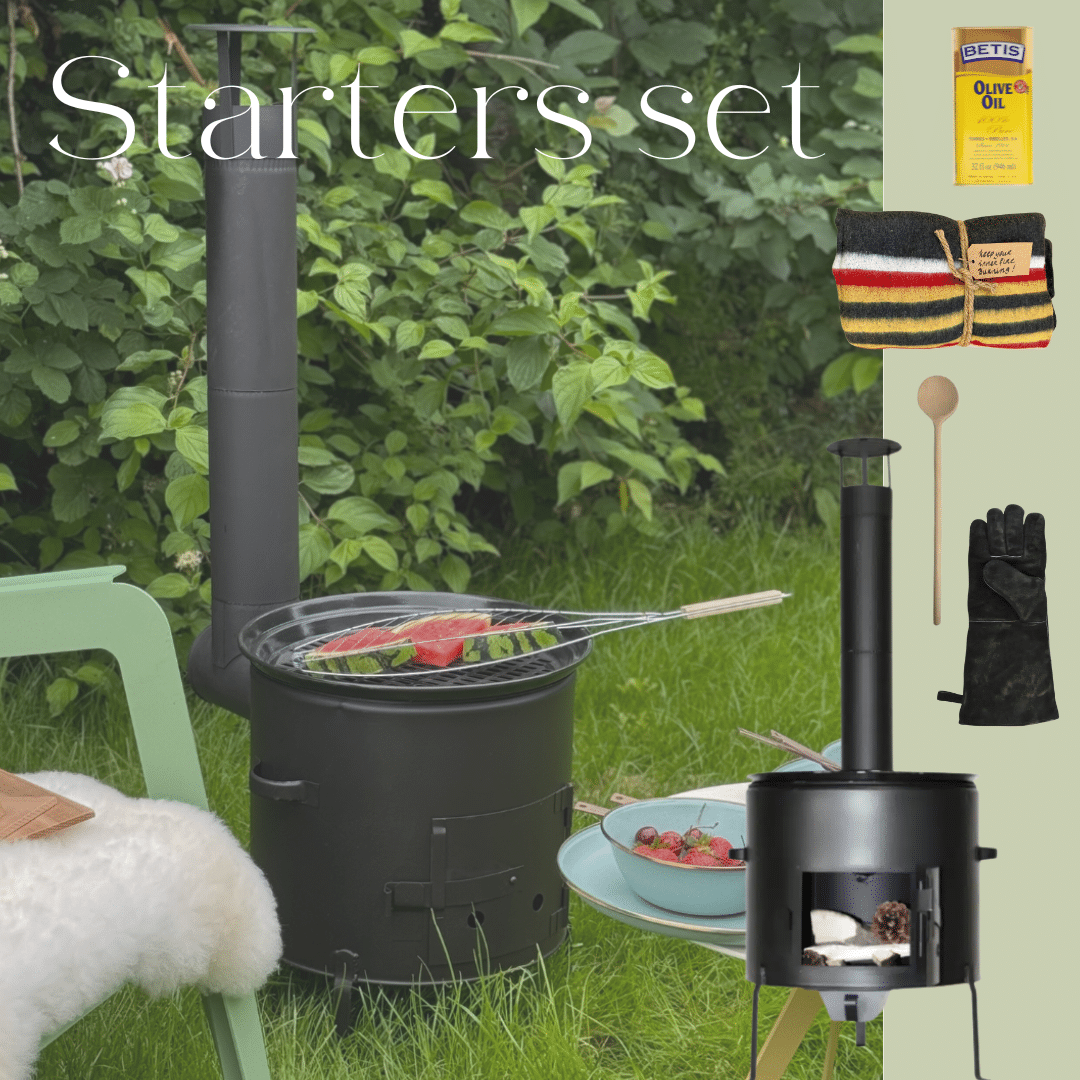 Experience outdoor cooking with this starter kit