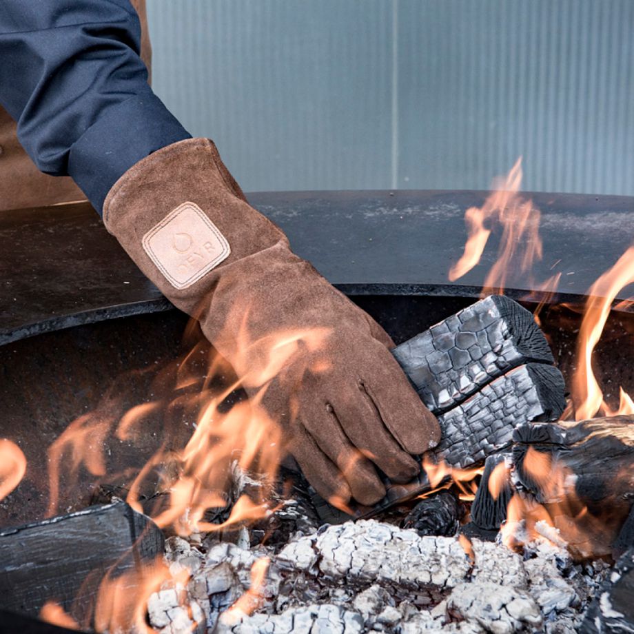 Heat resistant gloves OFYR Brown