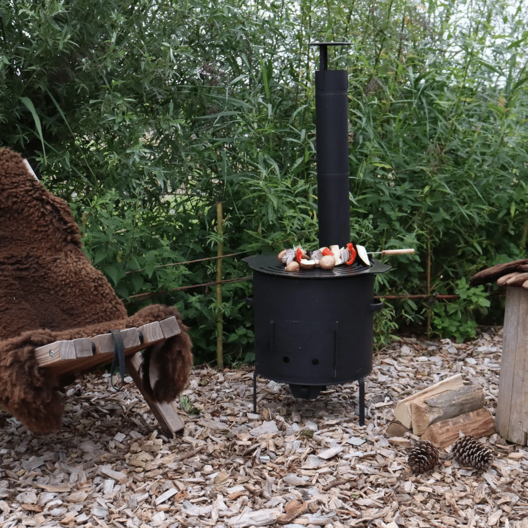 BBQ buiten kookkachel met plancha VUUR LAB.