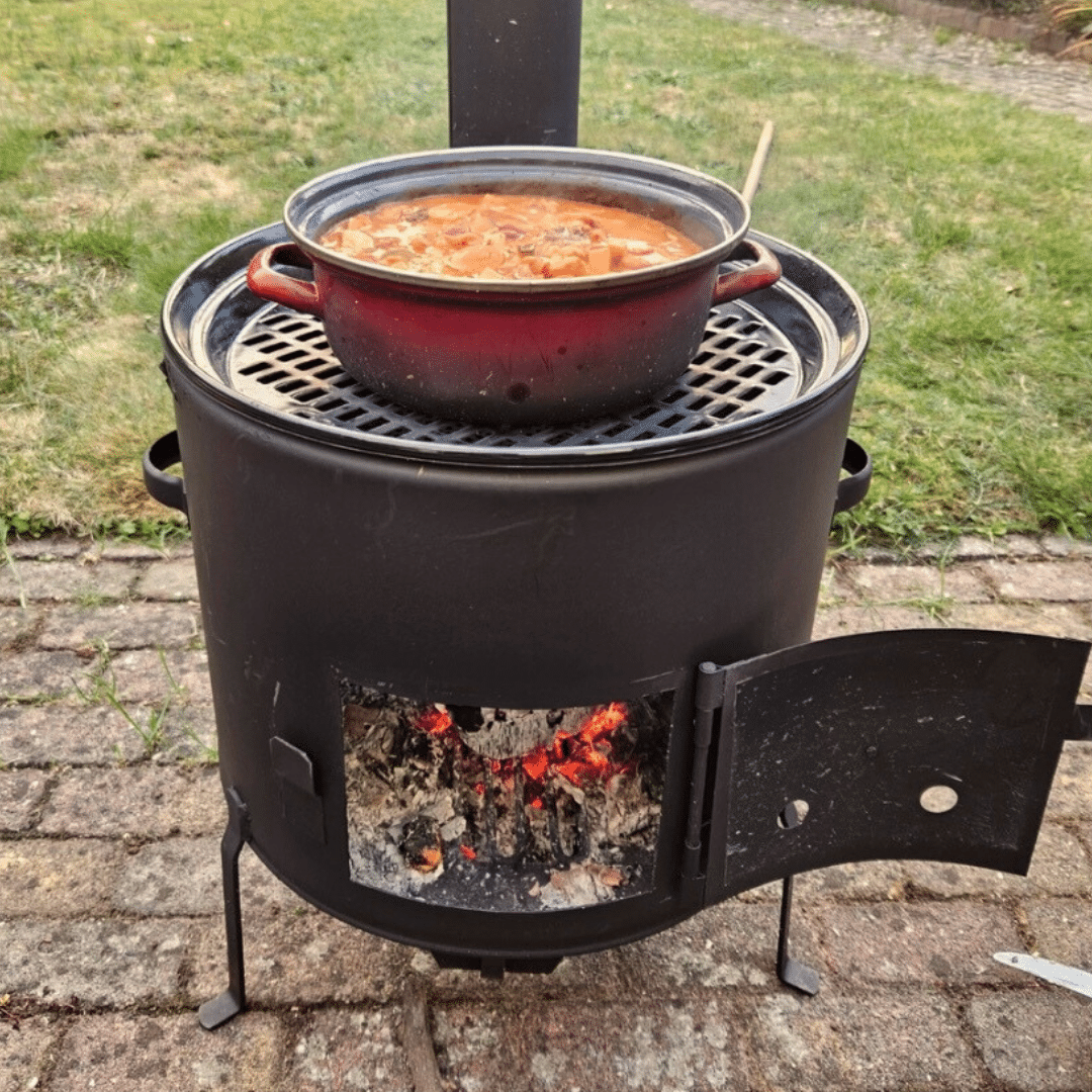 Buiten kookkachel grillrooster VUUR LAB recept van Binnenste buiten