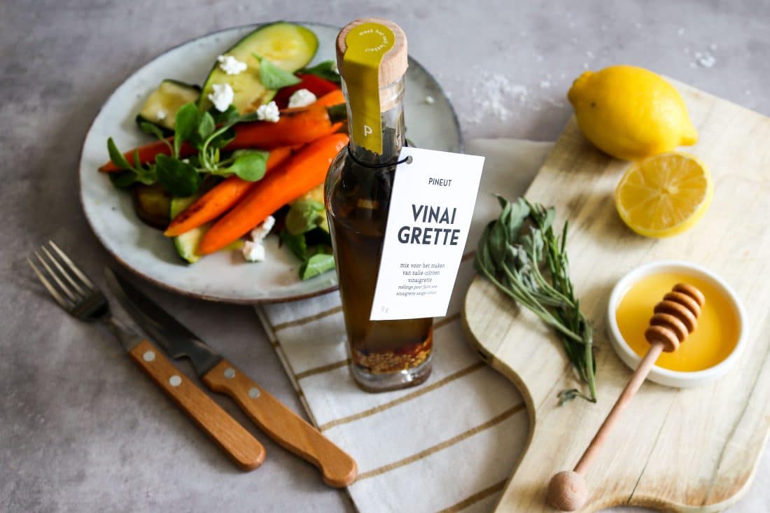 Mischung für Vinaigrette Salbei Zitrone Ananas Mischung für Vinaigrette Salbei Zitrone Ananas