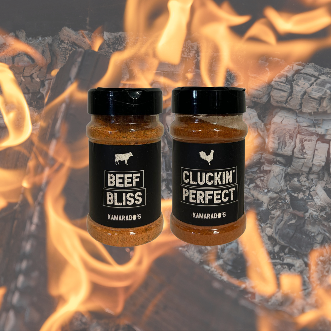 Beef and chicken dry rub kamarados