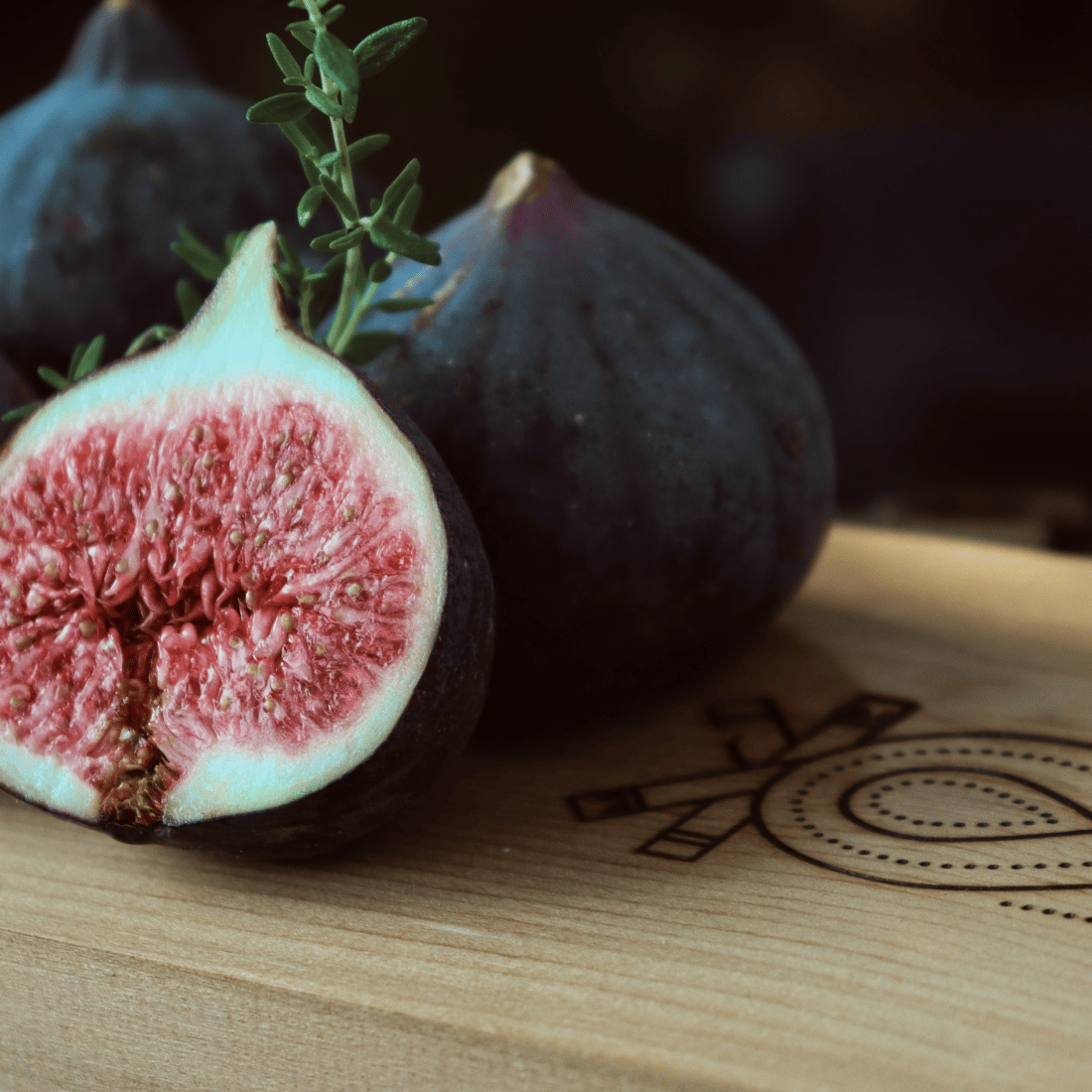 Deska do wędzenia Tapas Red Cedar z figami