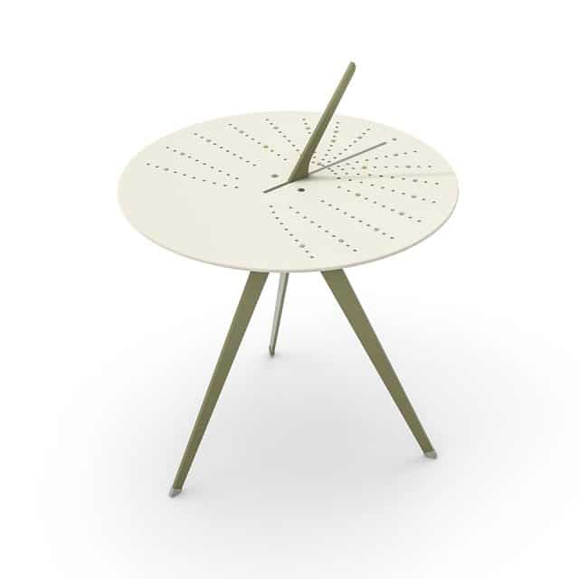 Ervaar de tijd op een voor jou betekenisvolle manier met de Weltevree Sundial Table.