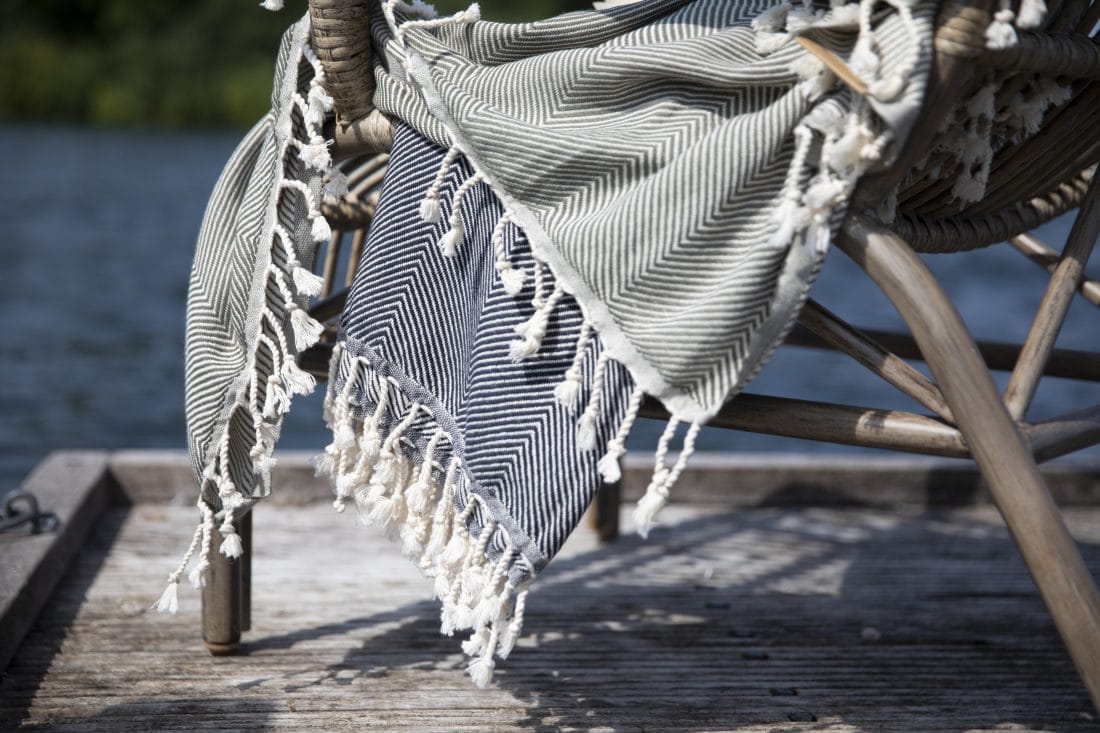 Discover Oxious' collection of Hammam towels at the VUUR LAB.