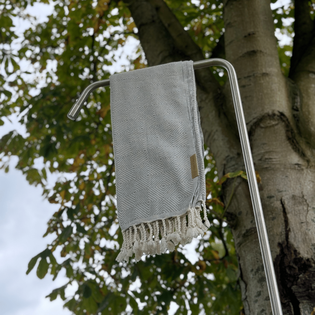 hamam towel harmony light grey