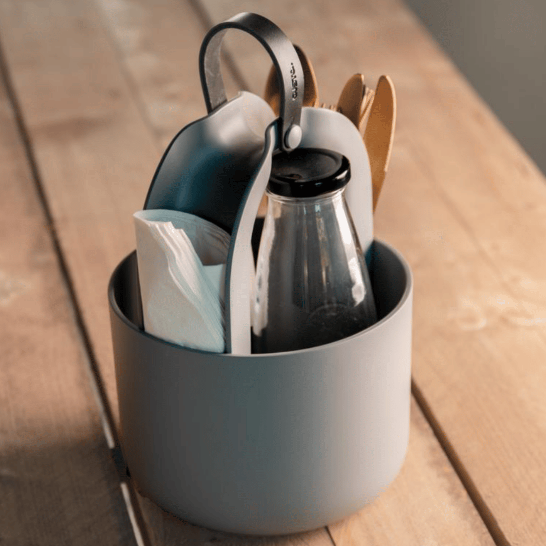 Tafel Organizer Grijs Gusta