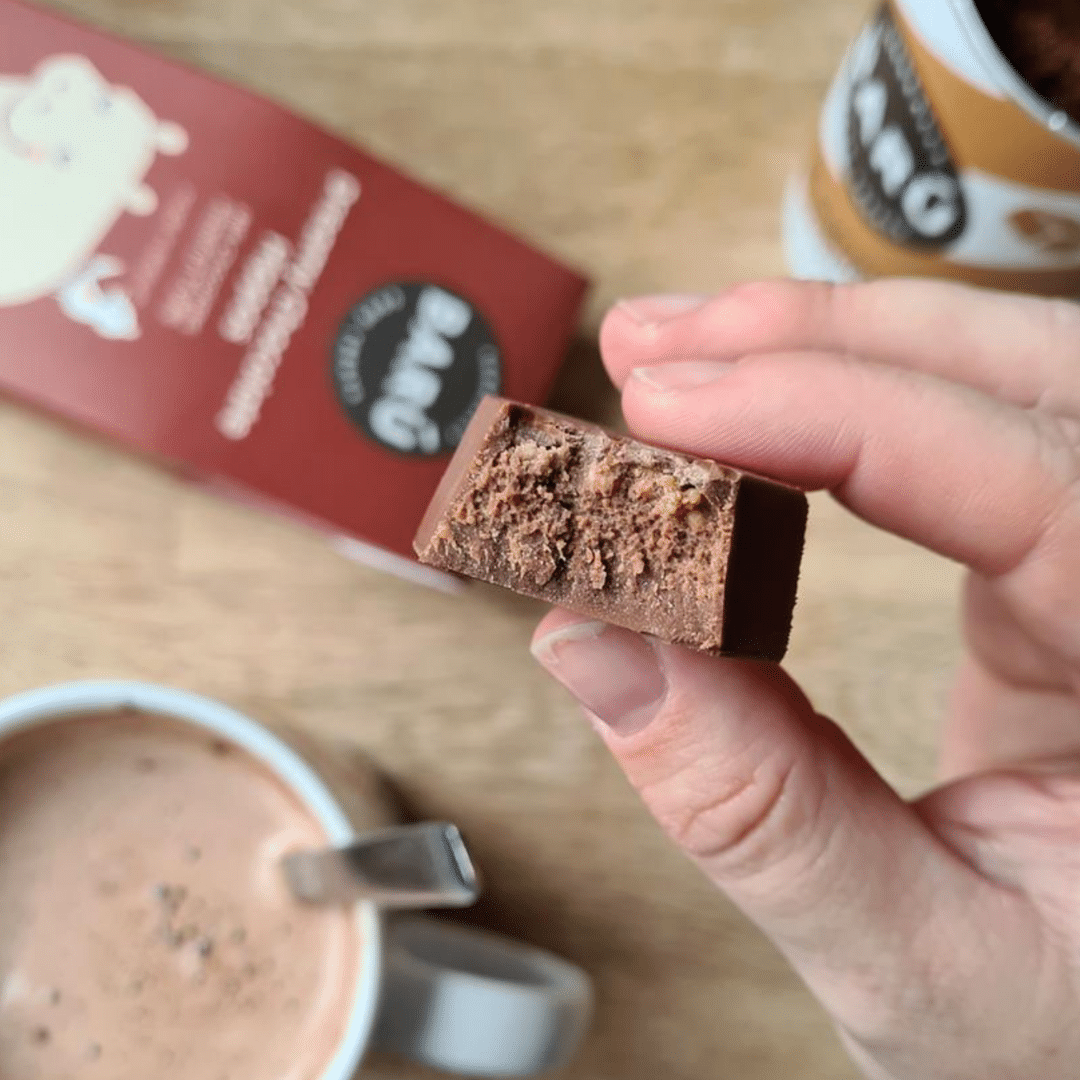 Heerlijk Dreamy Chocolate Hippos hazelnoot truffel