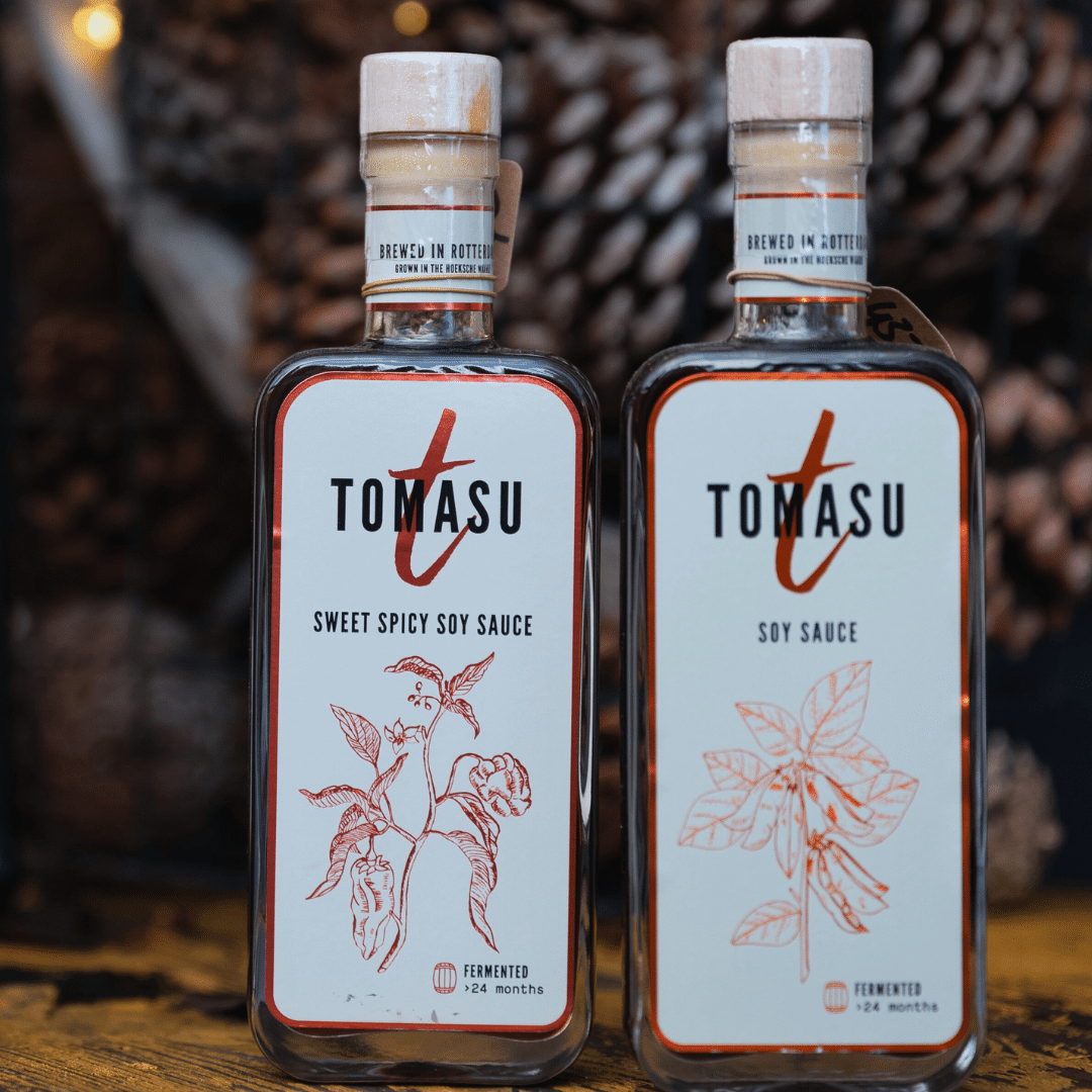 Tomasu sweet spice en soy sauce VUUR LAB
