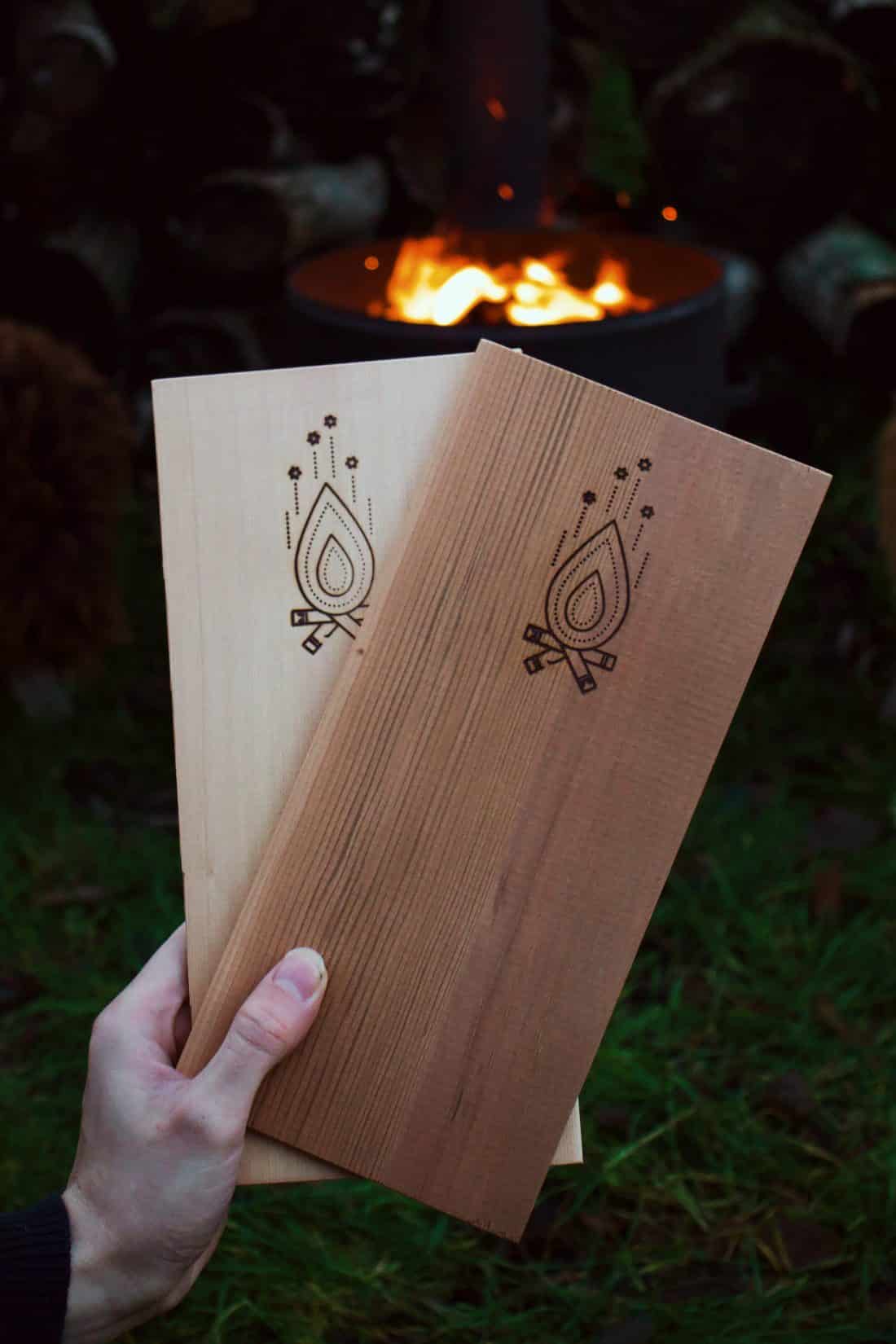 Räucherbretter aus Western Red Cedar