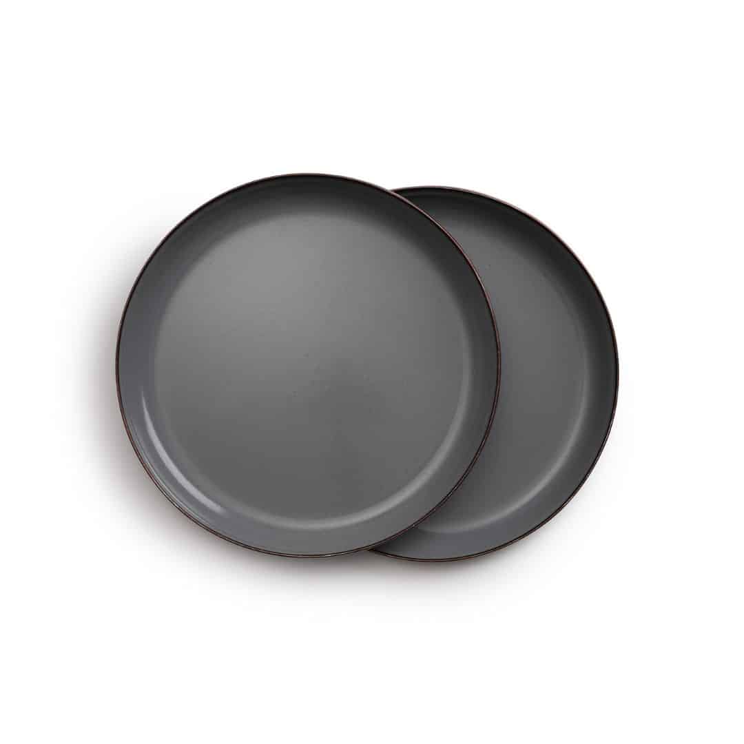 Trp Post Container Data Trp Post Id 17348 Enamel Plate Set Grey Trp Post Container