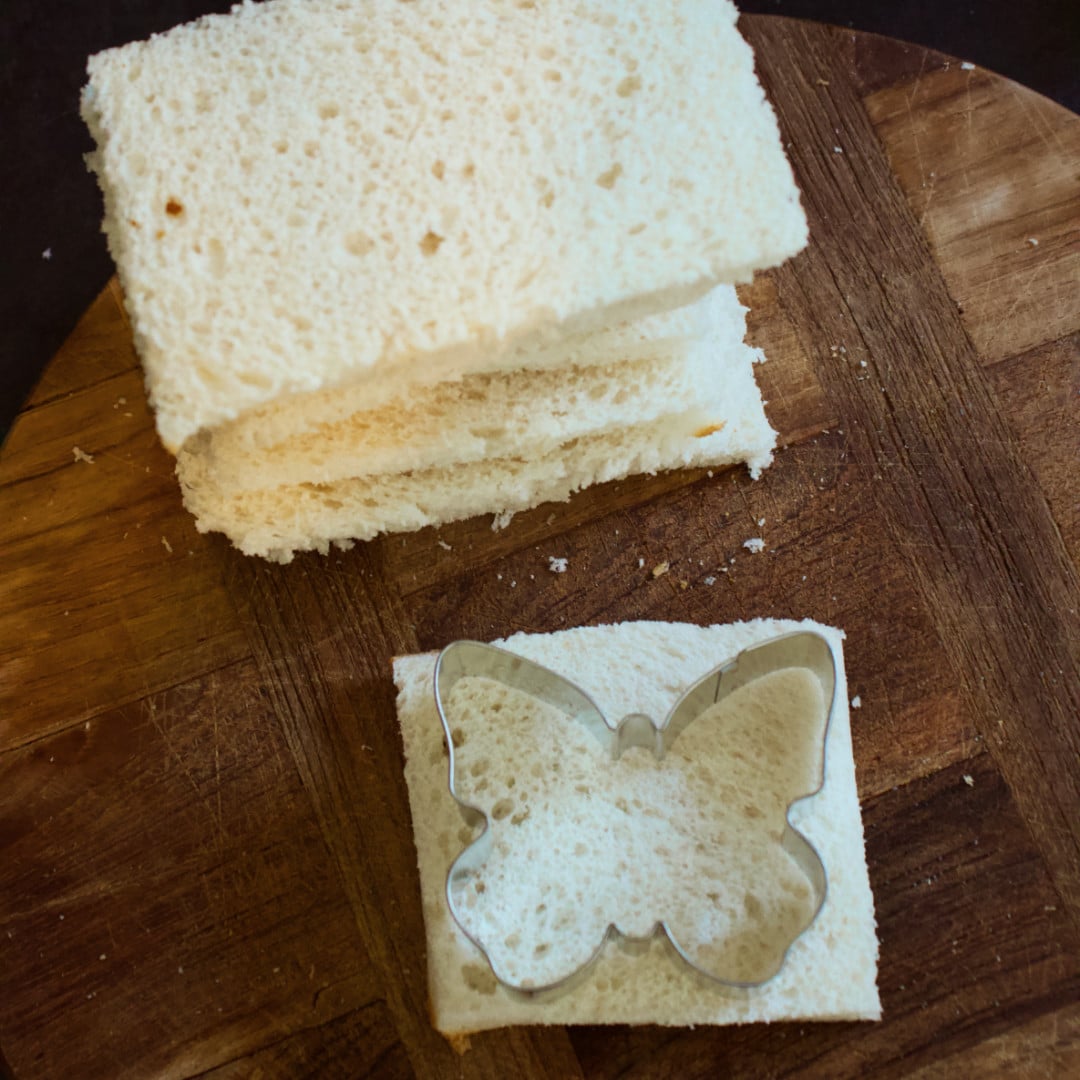 Våren fransk toast fjäril