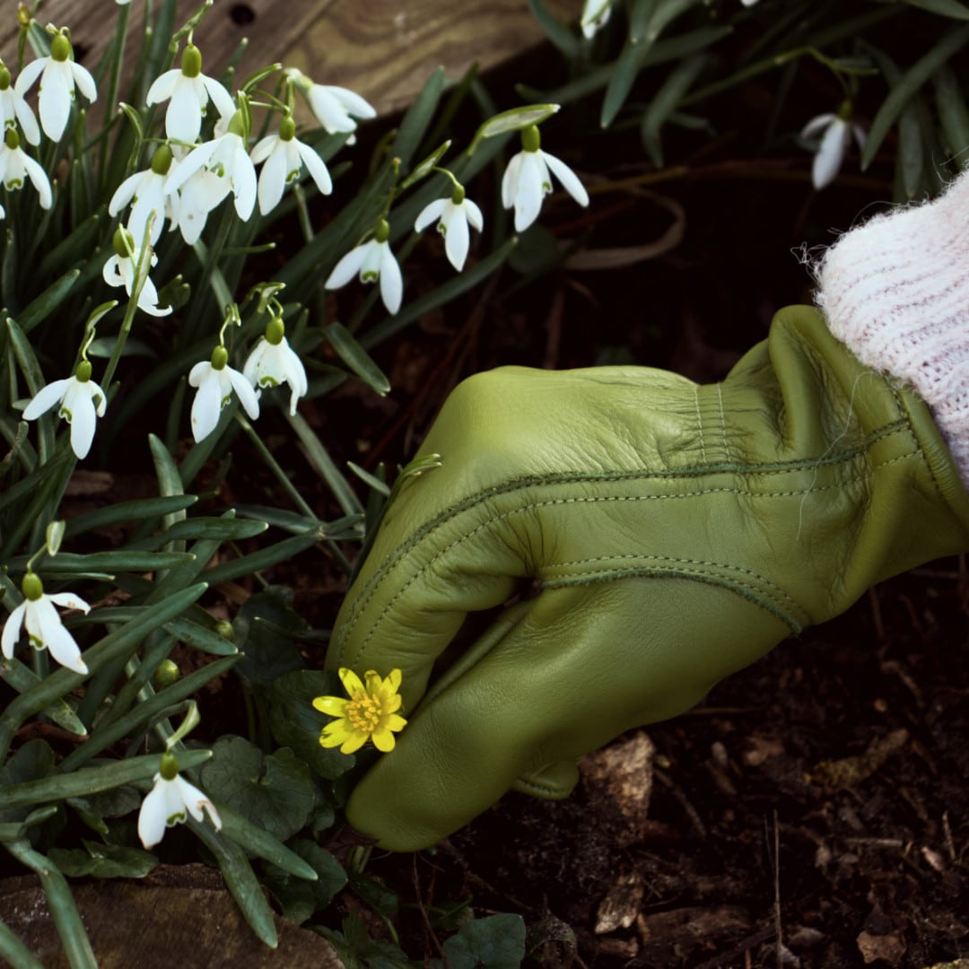 Work glove Green Barebones Spring VUUR LAB.