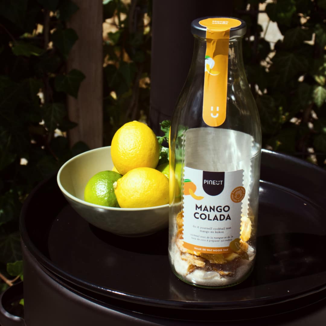 Maak zelf deze heerlijke Mango Colada! Maak zelf deze heerlijke Mango Colada!