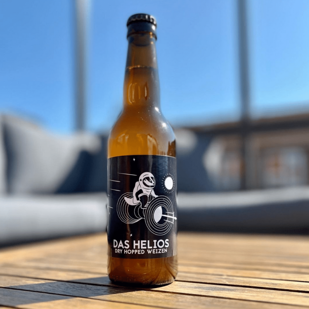 Das Helios Dry hopped Weizen browar Astronaut