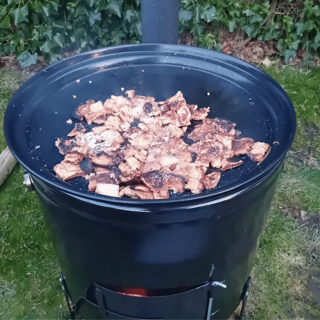 Kaiserschmarnn på stekhäll XL BBQ Spis för utomhusmatlagning