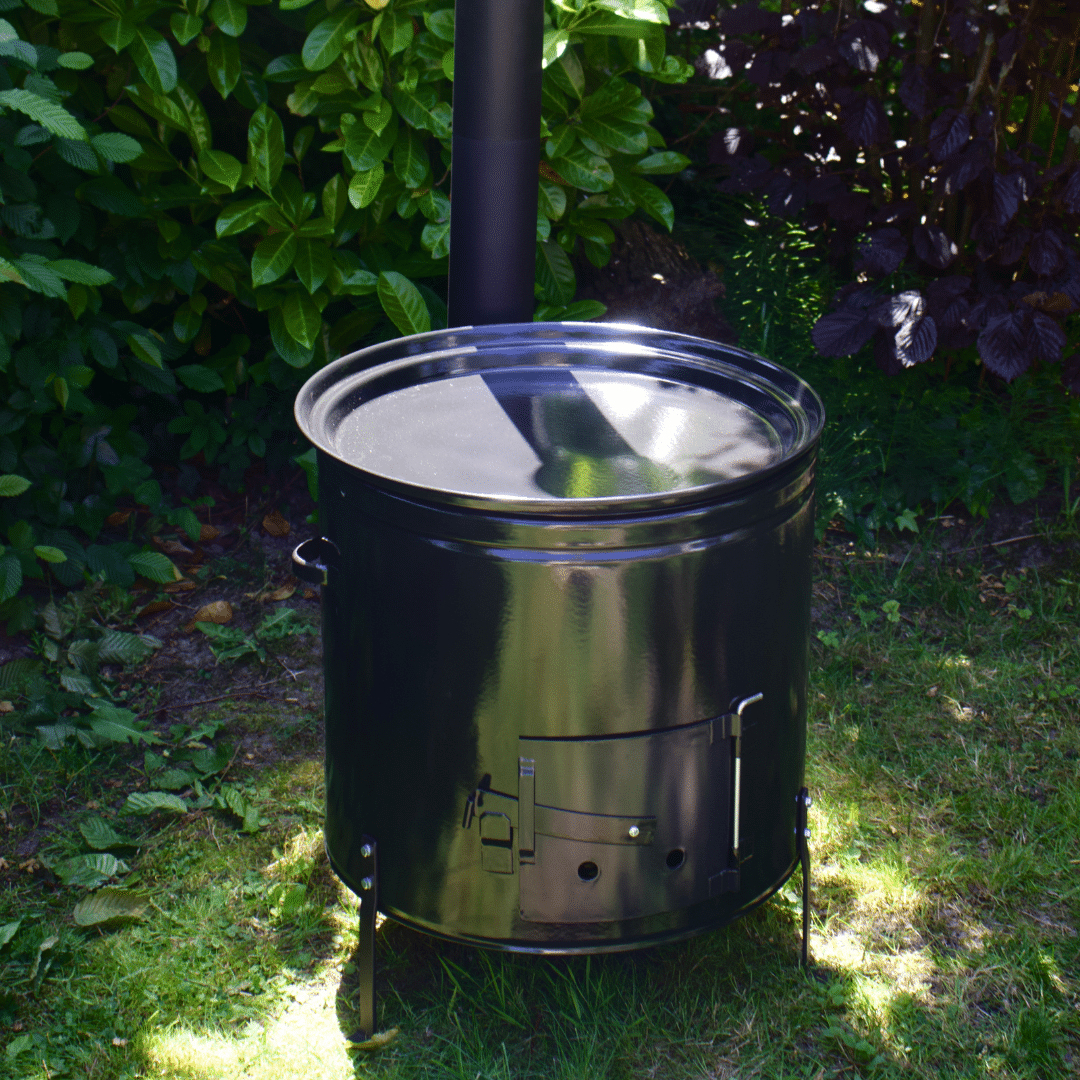 Plat de cuisson barbecue et four grand modèle - Noir : : Jardin