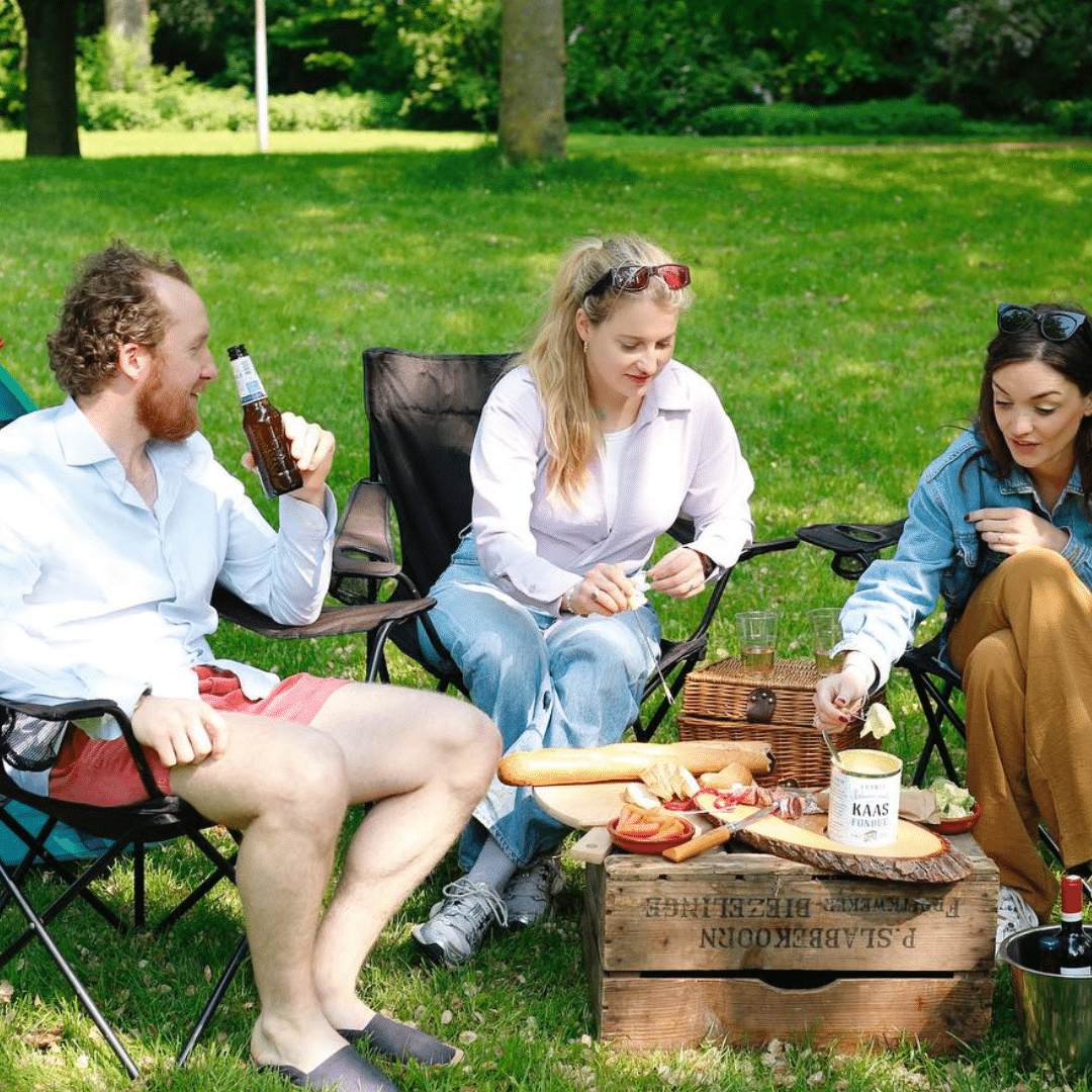 Festival camping kaasfondue in blik De mooiste duurzame festival must-haves