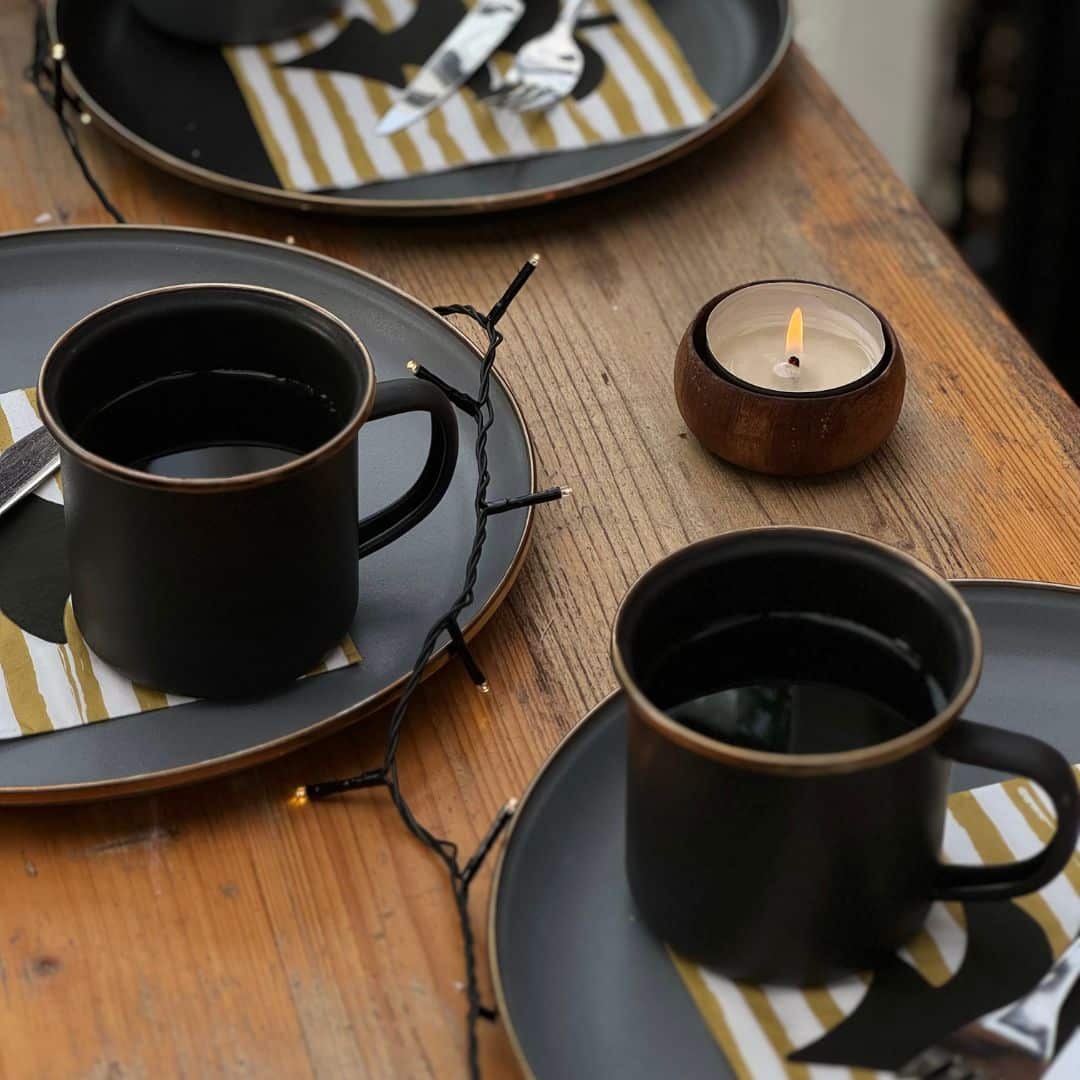 Kerst met de charcoal mok van Barebones