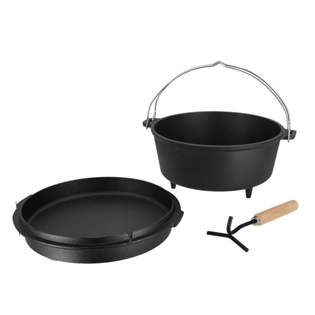 Package Dutch Oven avec couvercle à soulever
