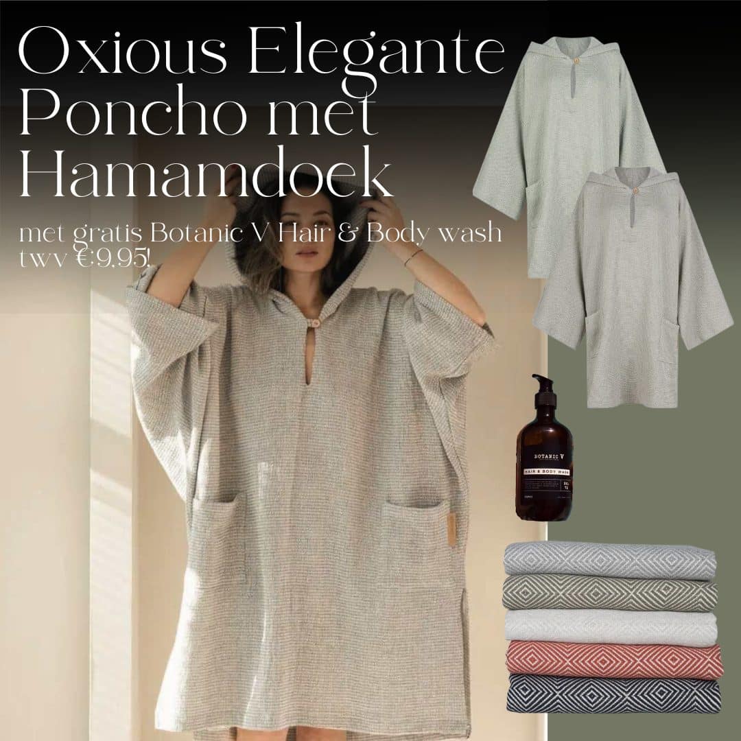 poncho hamamdoek Oxious