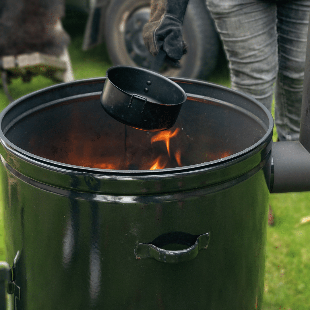 Popcorn pan VUUR LAB.® XL BBQ Buiten kookkachel