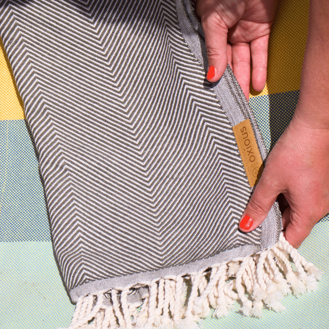 hamam towel oxious grey