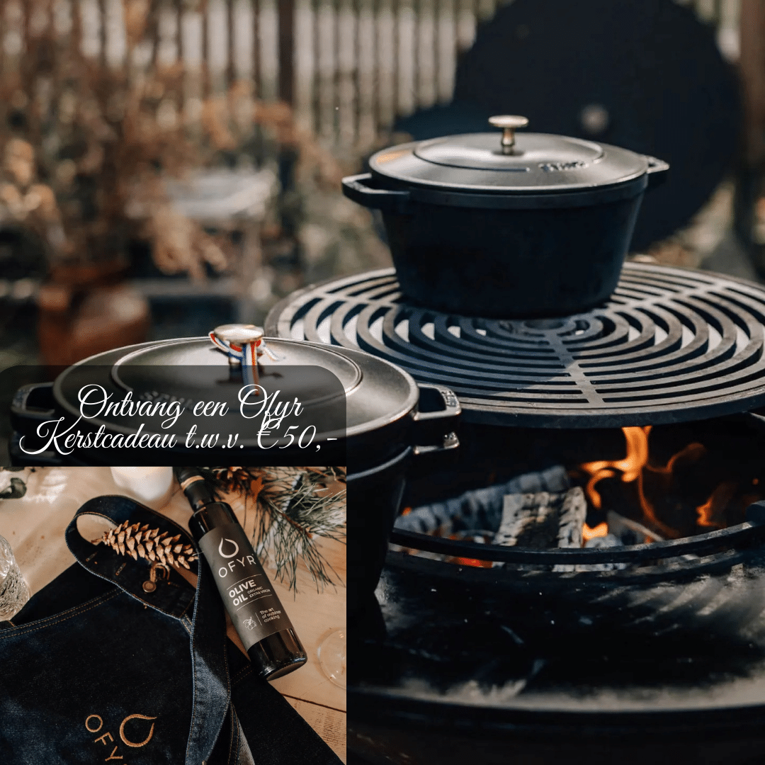 Presentset från OFYR värt 50 euro med pannset från Staub