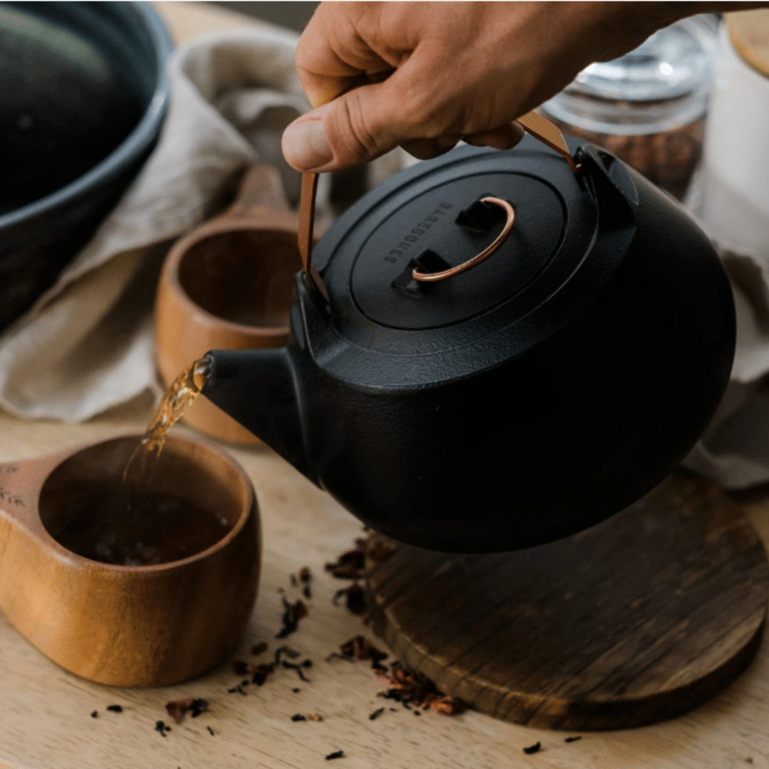 Thee inschenken kuksa mok Barbones theepot