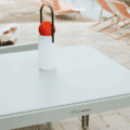 Bended Table Agate Grey