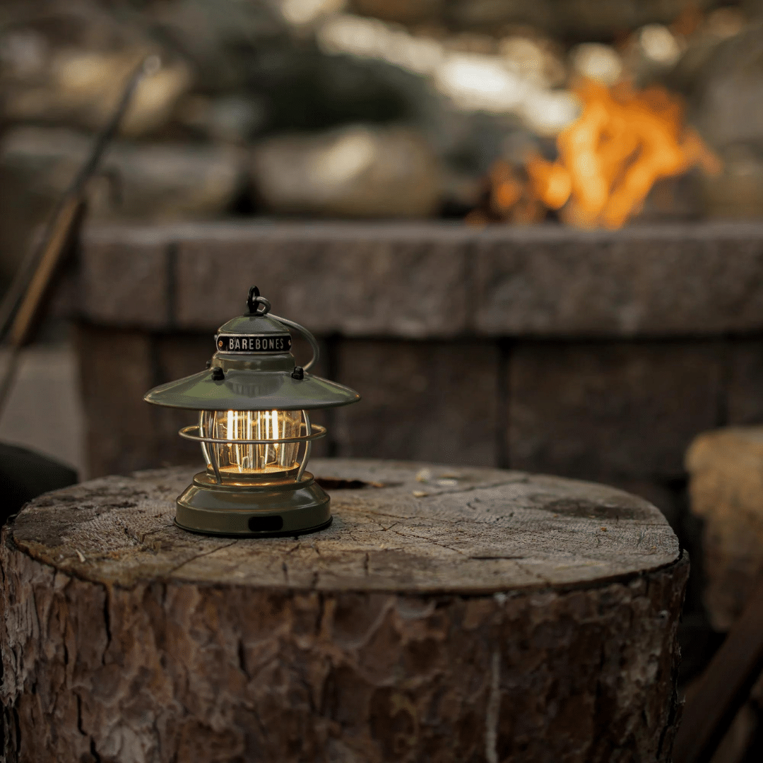Mini Edison Lantern White