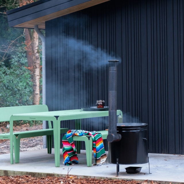 Cooking outdoors is always a party!