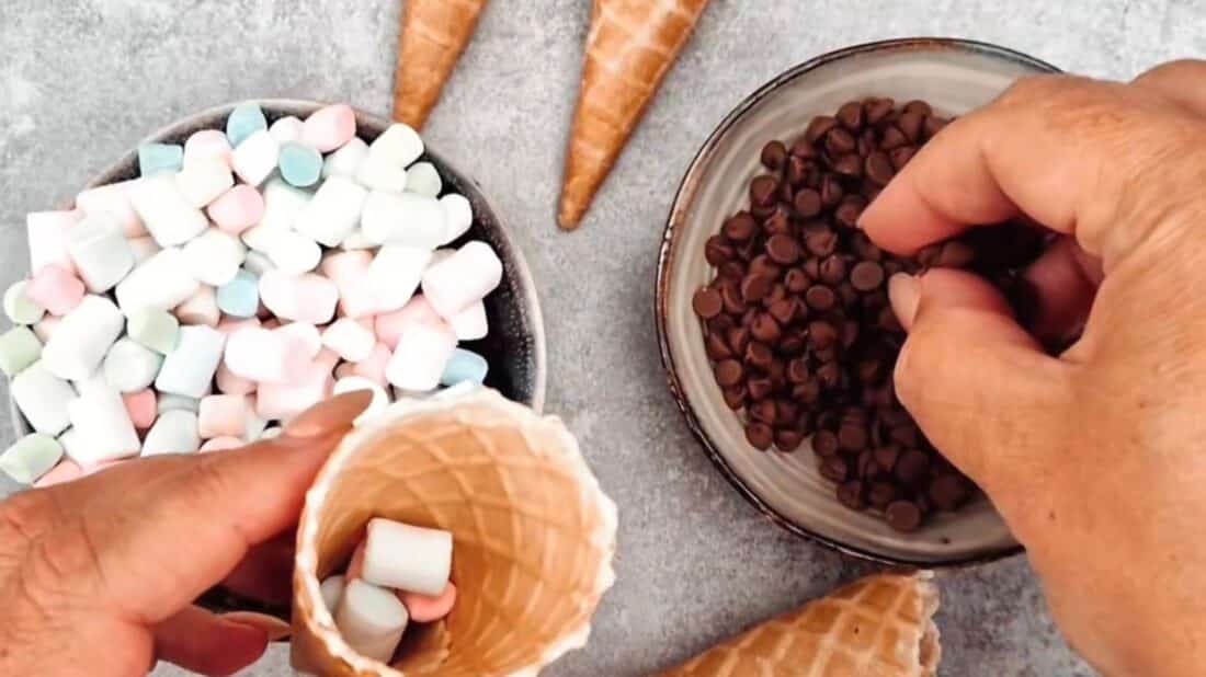 Onweerstaanbare kampvuur s'mores