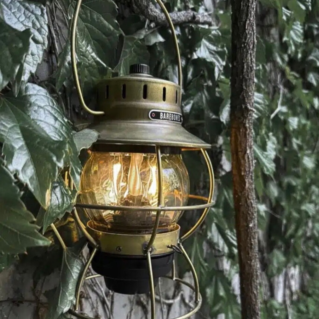 Farol Ferrocarril Latón Industrial