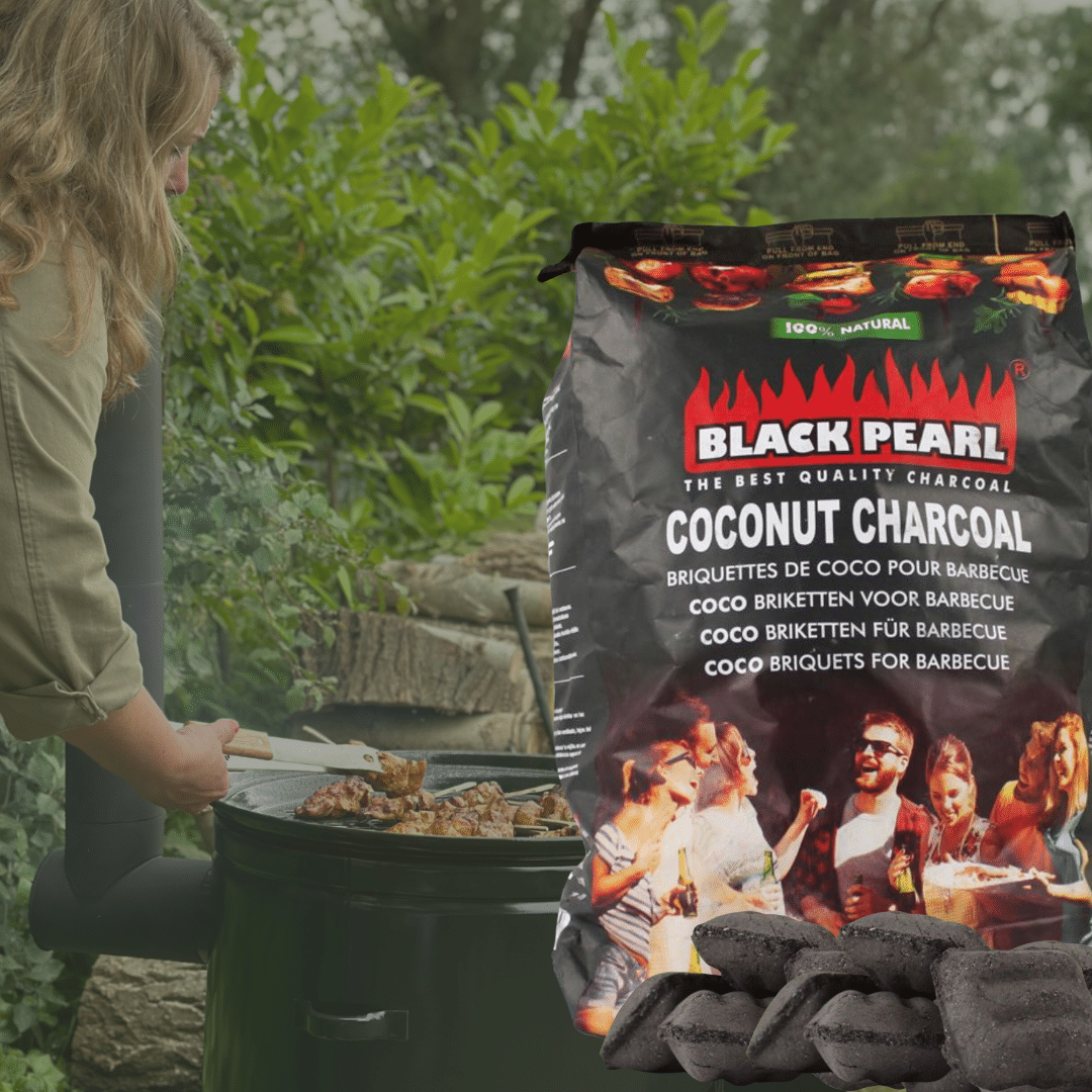 Black Pearl BBQ kokosbriketten 10 kg