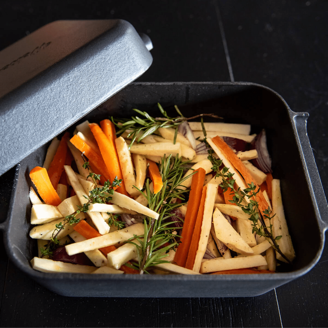 Weltevree Oven dish gerecht wortel pasitnaak zoete aardappel