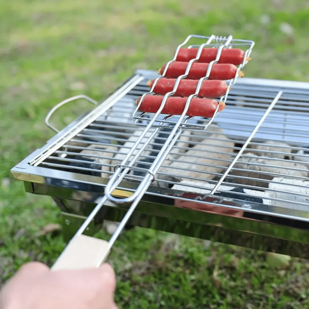 Parrilla para salchichas