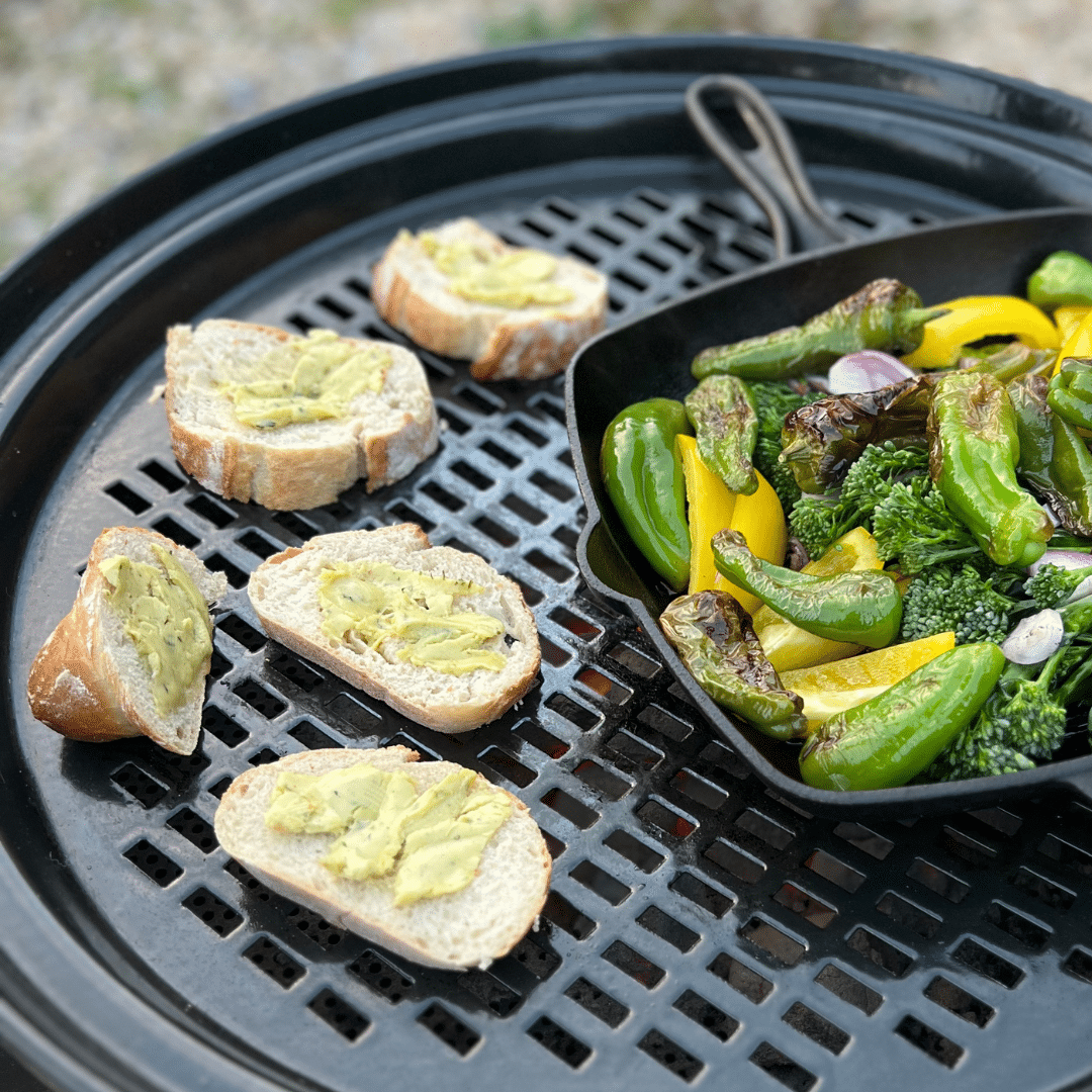 heerlijk buitenkoken met de grillpan