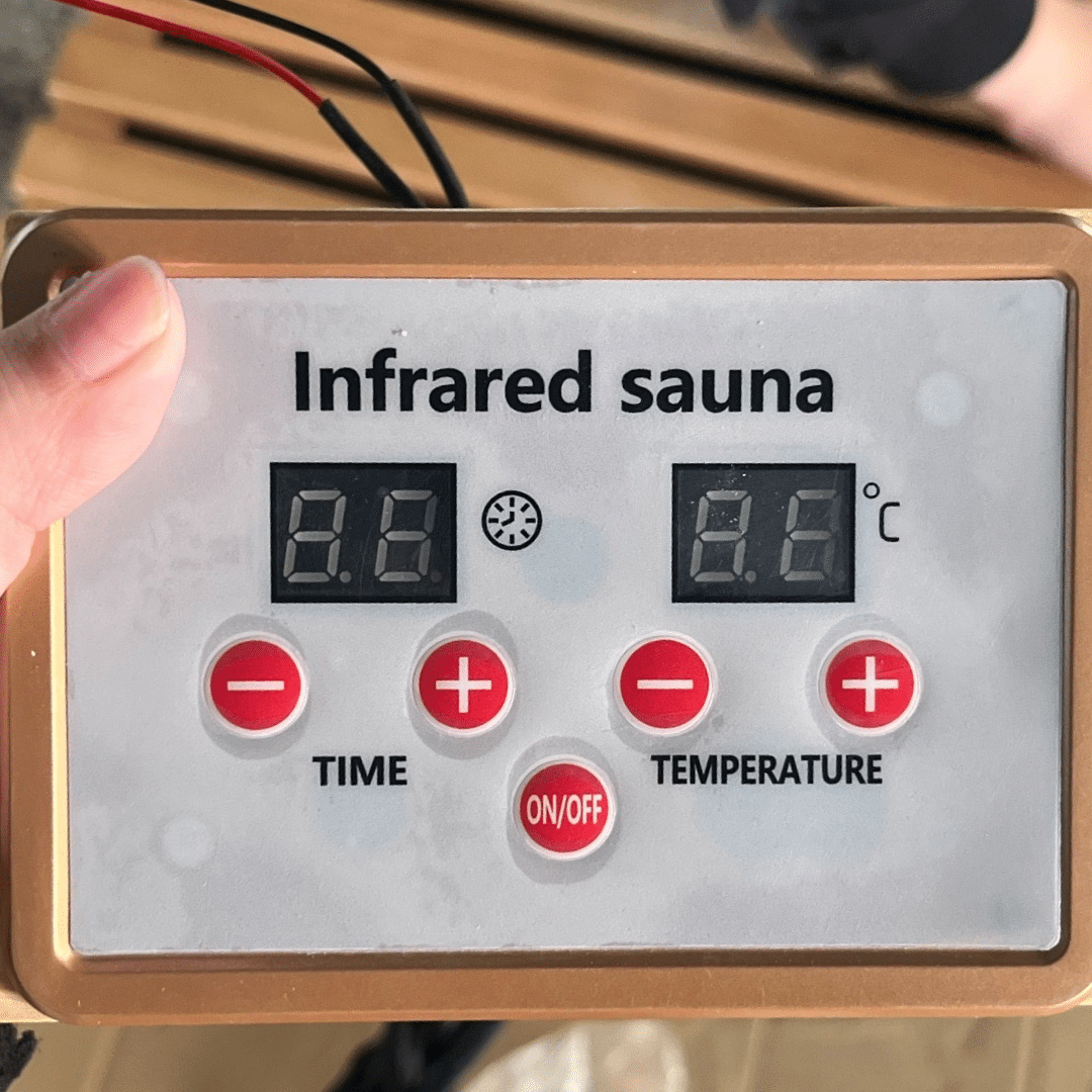 Bediendeel Wellness Lounger infrarood sauna stoel