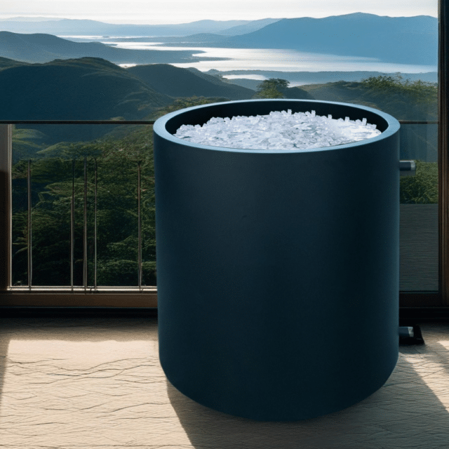 Ice tub barrel Wellness Tub