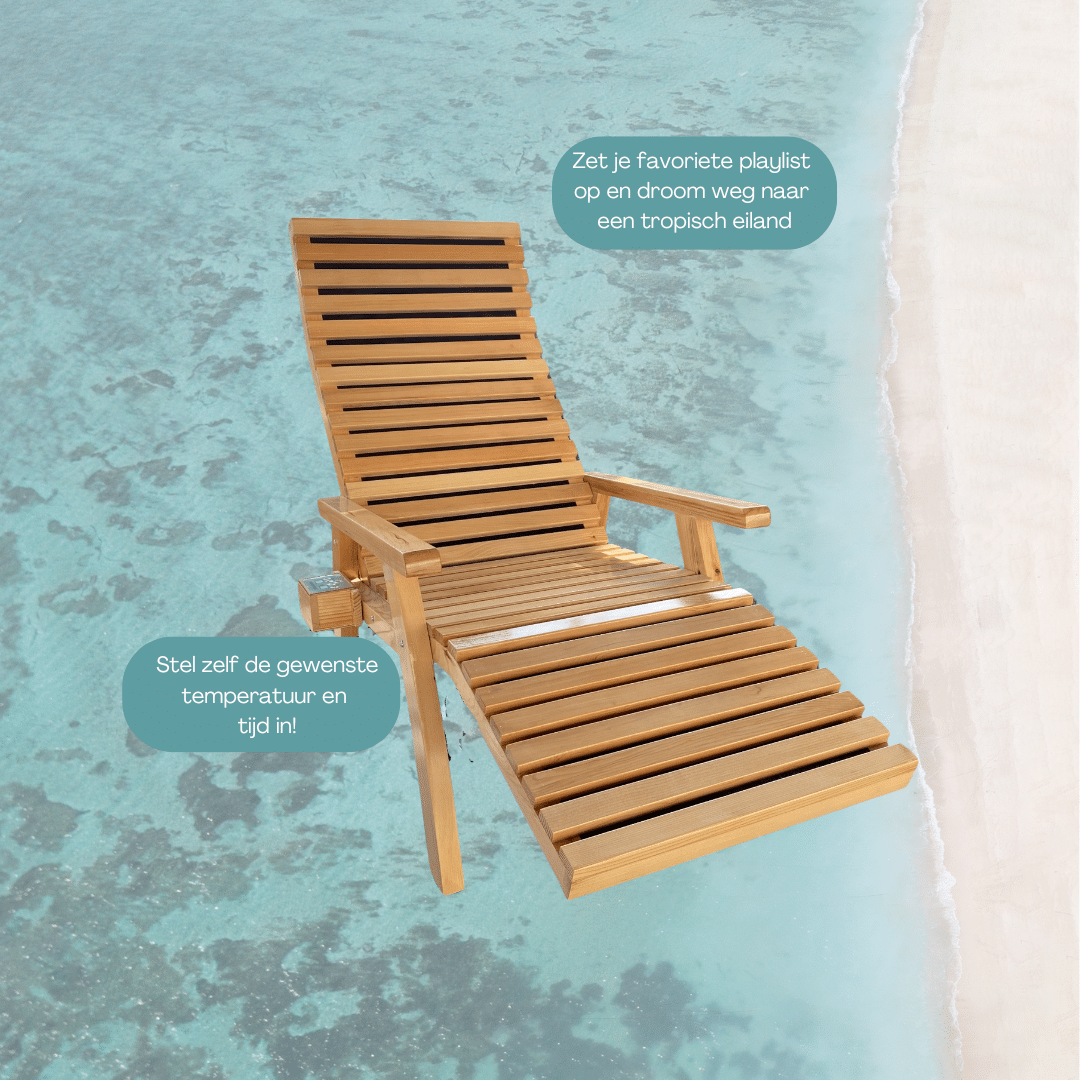 Wellness Lounger infrarood sauna stoel