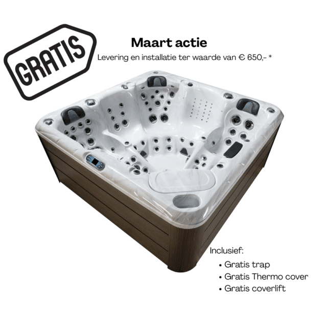 maart actie Wellness Tub infinity spa 002